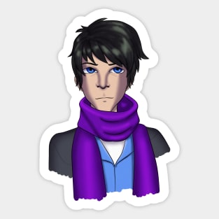 Michael alone Sticker